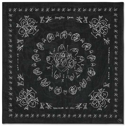 Polar Herrenhalstücher – Bandana – Schwarz