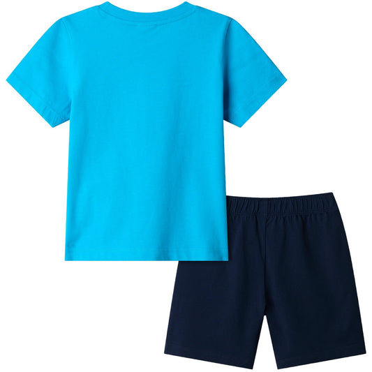 Set di capi coordinati Bambini Unisex The North Face - Kid Box Nse Play Reg Short Set - Blu
