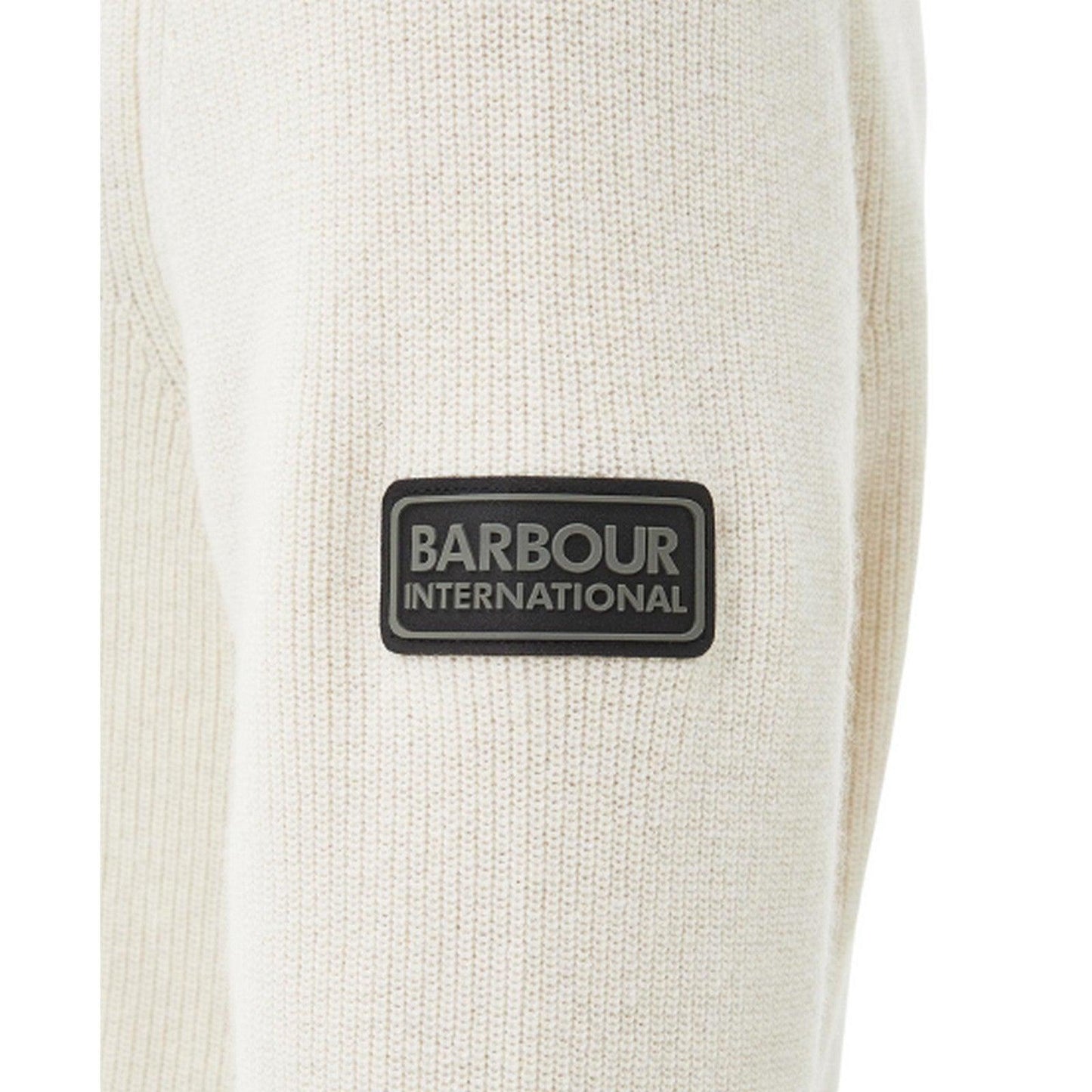 Maglie Uomo Barbour International - Corser Crew Knit - Panna