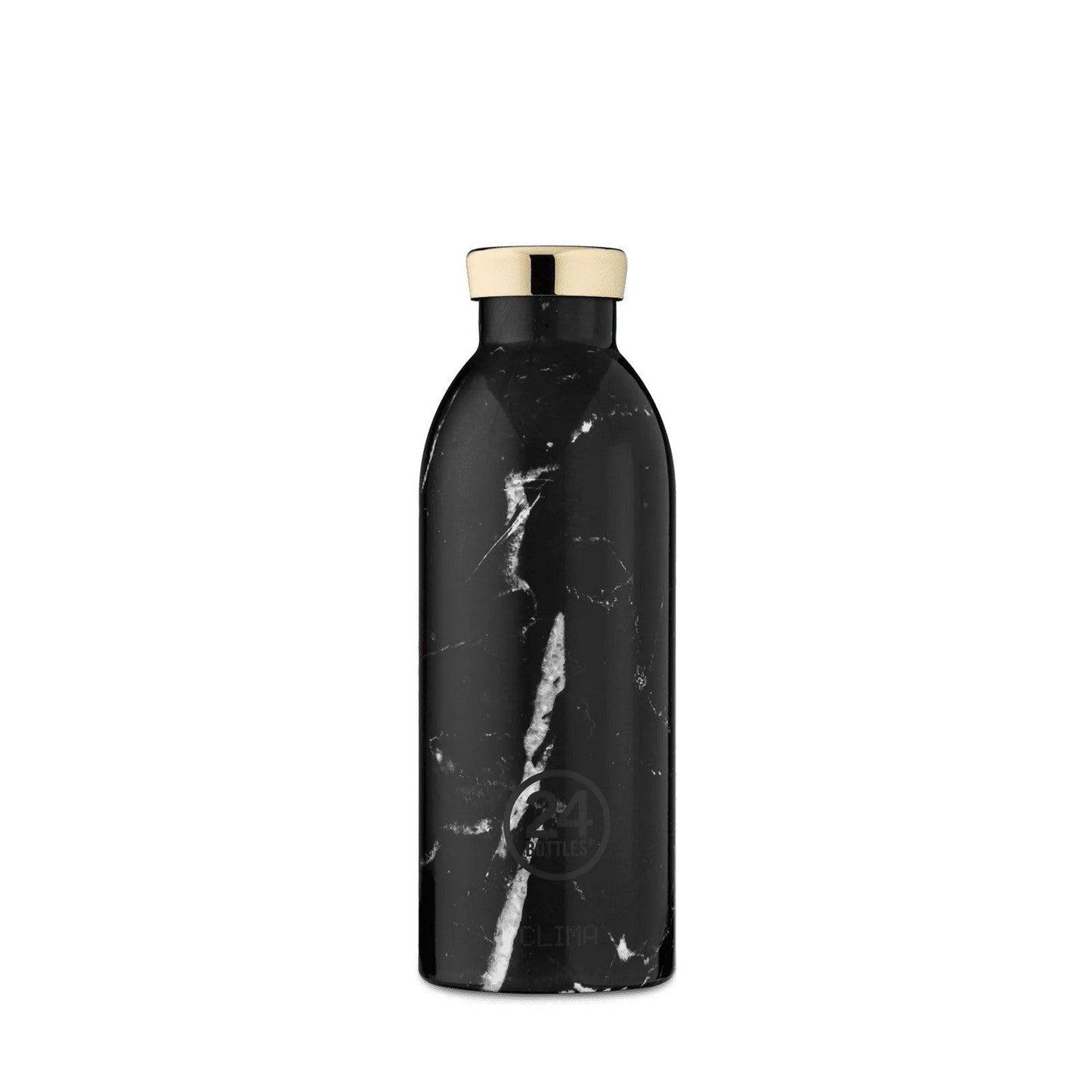 Thermos per bibite Unisex 24bottles - Clima Bottle 050 Marble Black - Nero