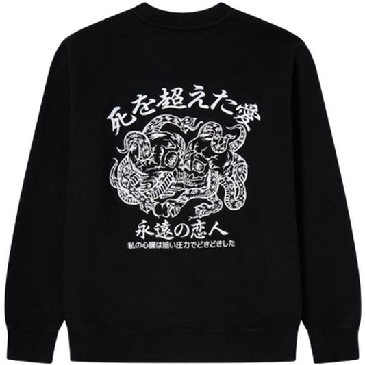 Edwin Herren-Kapuzenpullover – Forever Lover Sweat – Schwarz