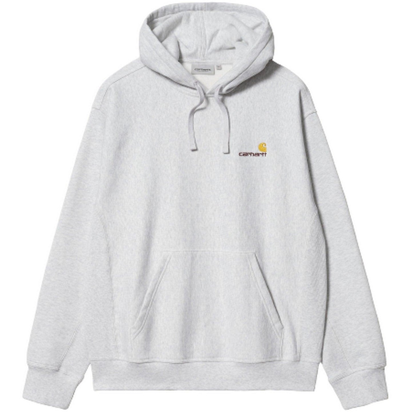 Carhartt Wip Sweats à capuche pour hommes - Sweat à capuche American Script - Gris