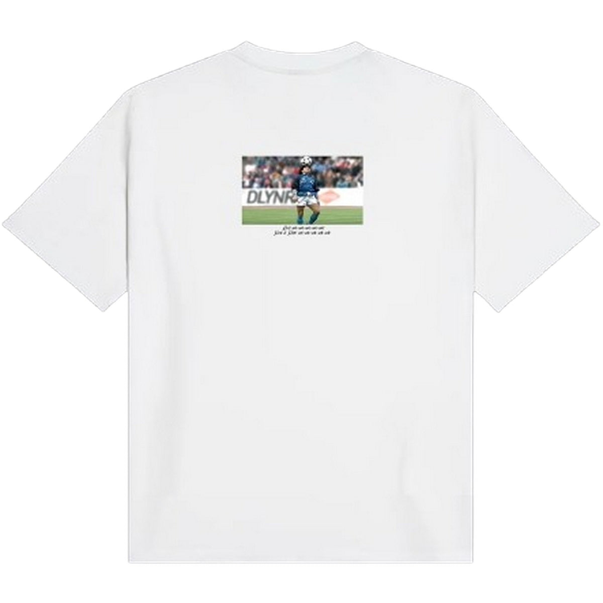 T-shirt Uomo Dolly Noire - Live Is Life Tee - Bianco