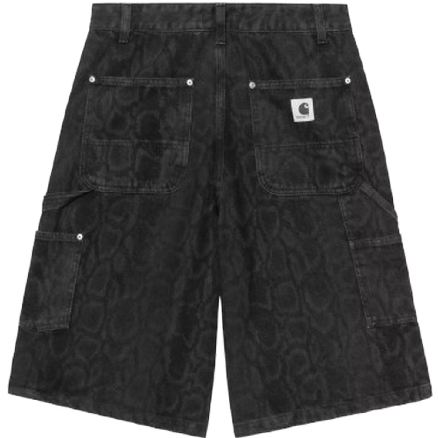 Bermuda Donna Carhartt Wip - W' Snake Nixon Double Knee Short - Camouflage