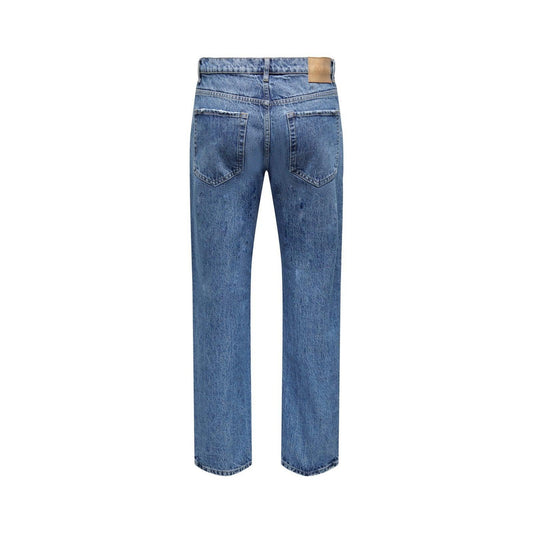 Jeans pour hommes Only & Sons - Onsedge Loose Mid. Jean bleu 4939 Noos - Bleu