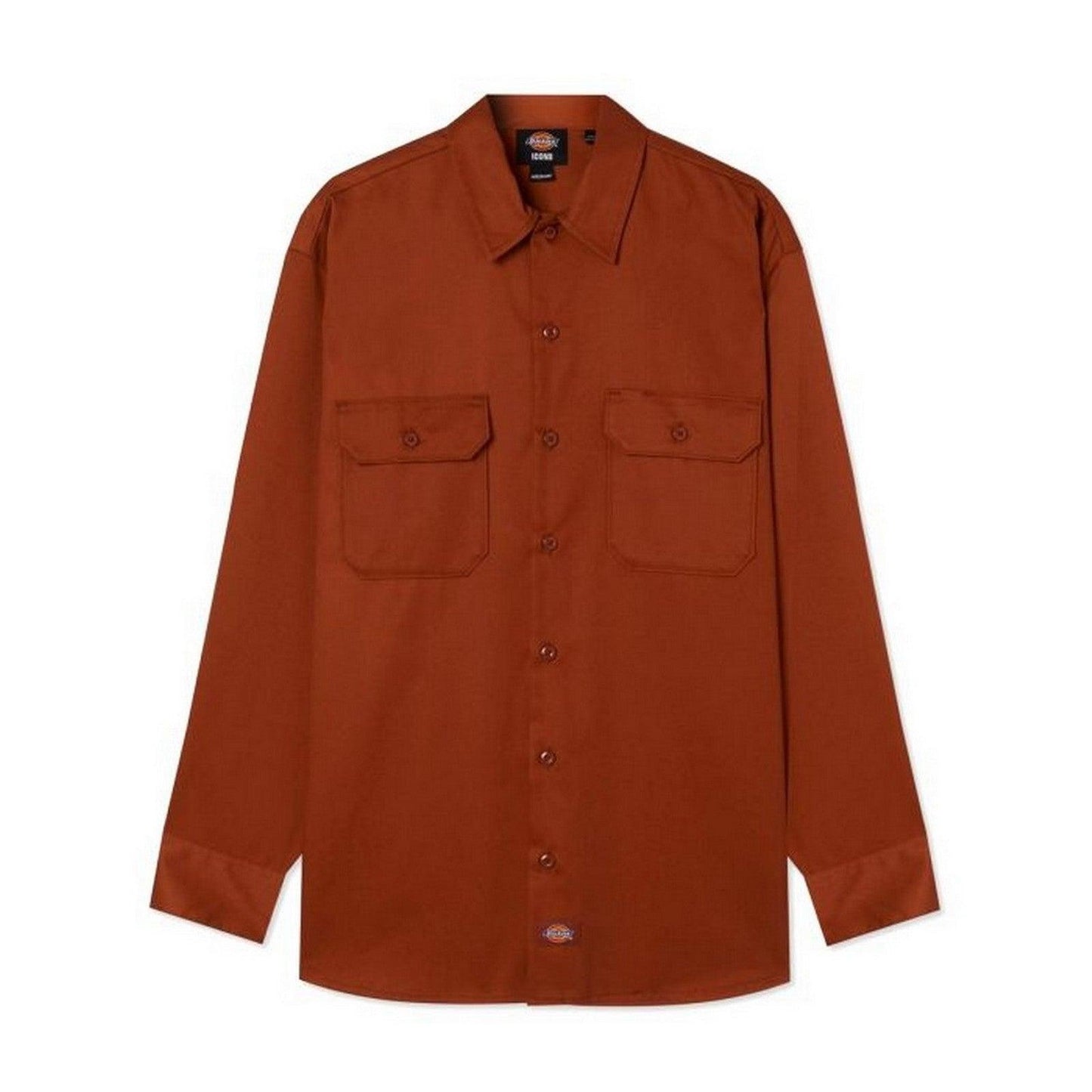 Dickies Freizeithemden für Herren – Arbeitshemd Ls Rec – Bronze