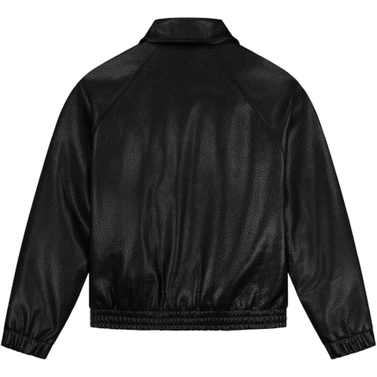 Giacche Uomo Arte Antwerp - Basic Leather Jacker - Nero