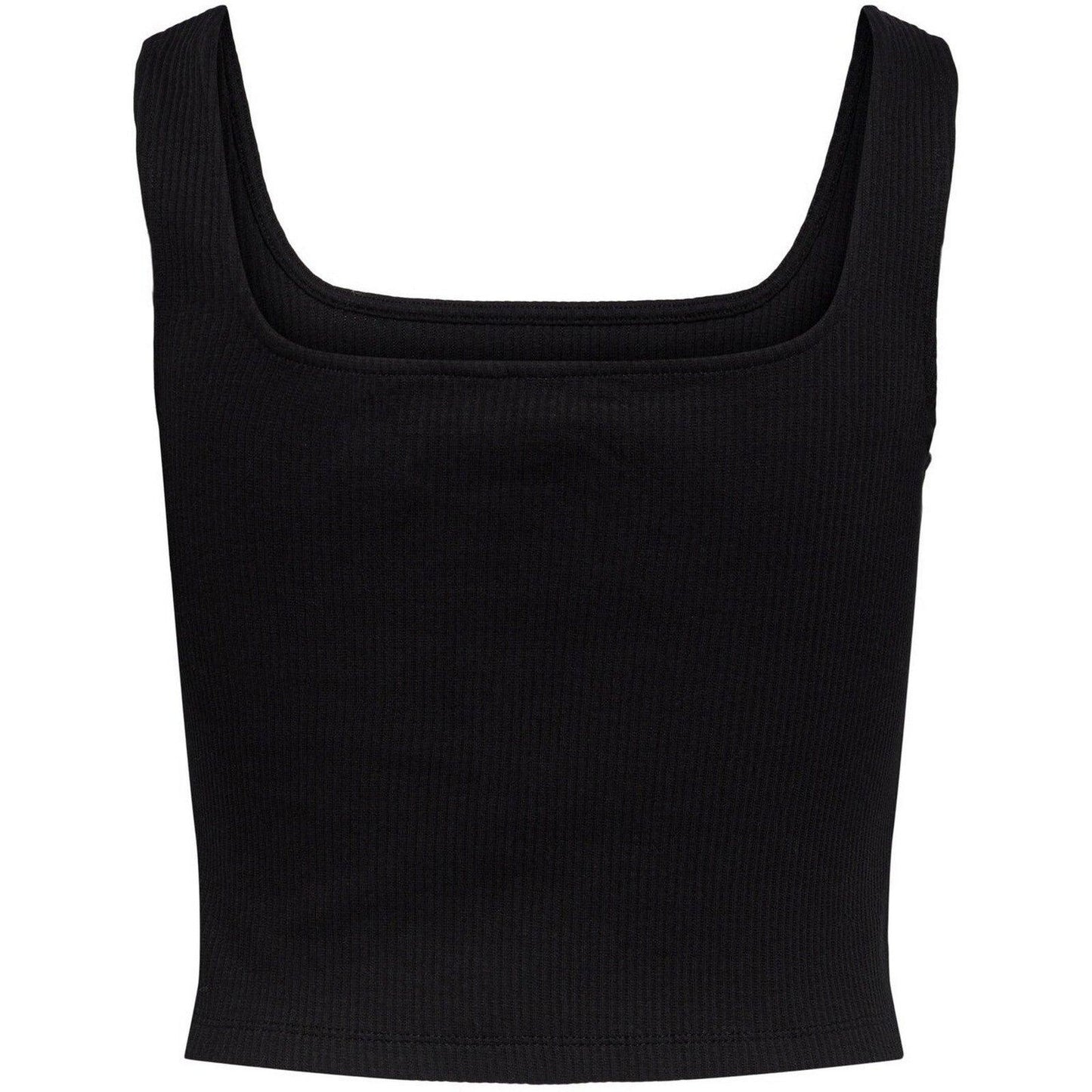 Tanktops und Tops Damenteile - Pcnukisa Cropped Tank Top Noos - Schwarz