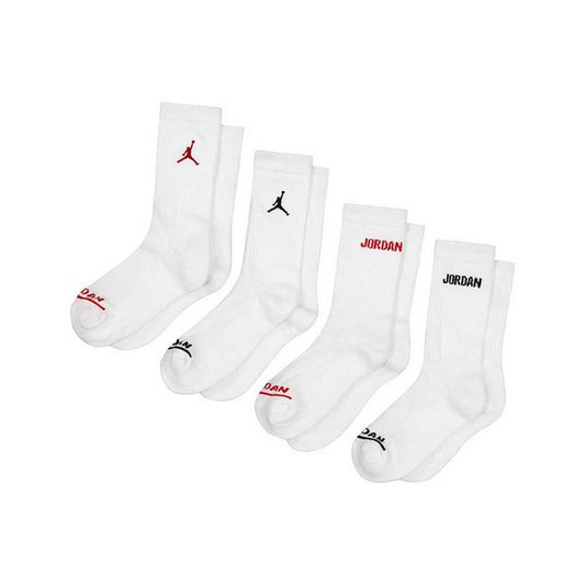 Jungen Unisex Jordan Socken – Jordan Legend Crew 6Pk – Weiß