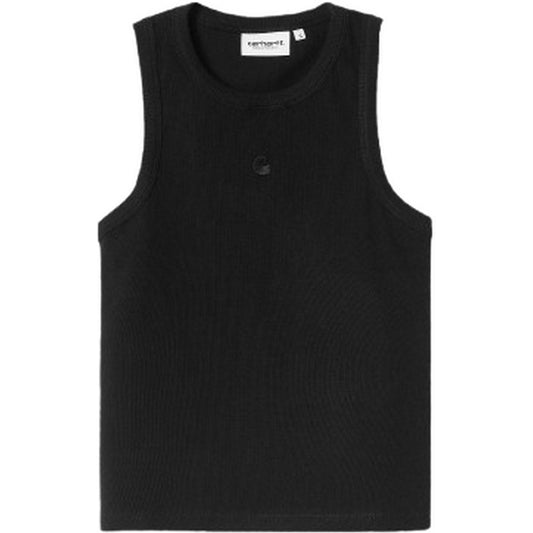 Canotte e top Donna Carhartt Wip - W' Philips A-Shirt - Nero