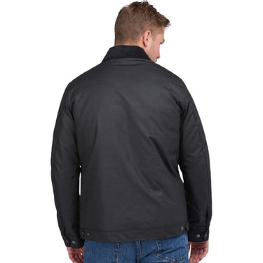Kurtki męskie Barbour International – Workers Wax – Czarne