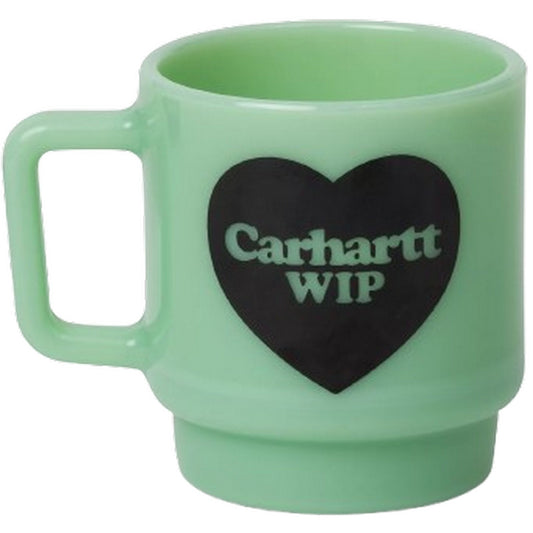 Andere (Gläser und Kristalle) Unisex Carhartt Wip – Herz-Glasbecher – Grün