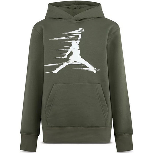 Hoodies Boys Unisex Jordan - Jdb Mj Flight Mvp Hbr Flc Po - Green