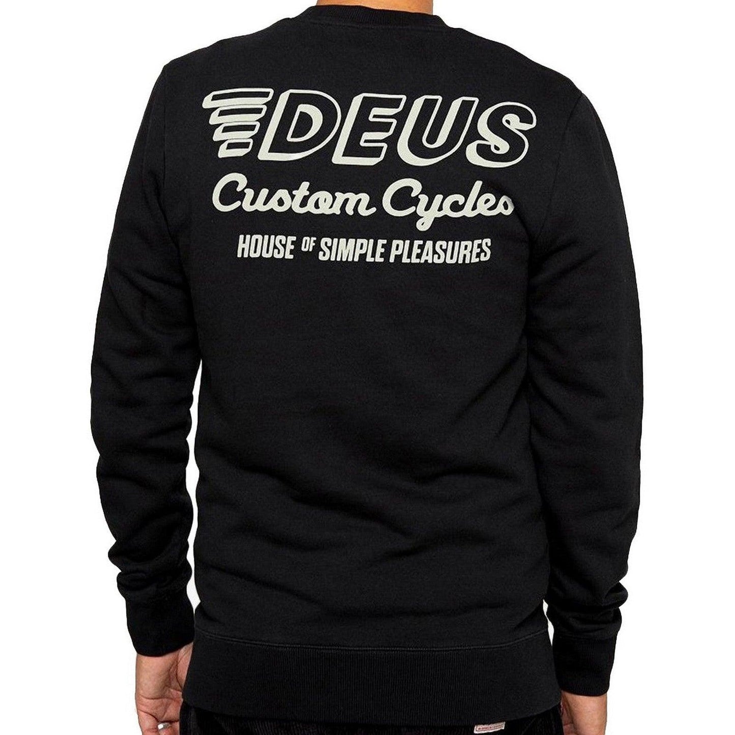 Felpe senza cappuccio Uomo Deus Ex Machina - Pillar Crew - Nero