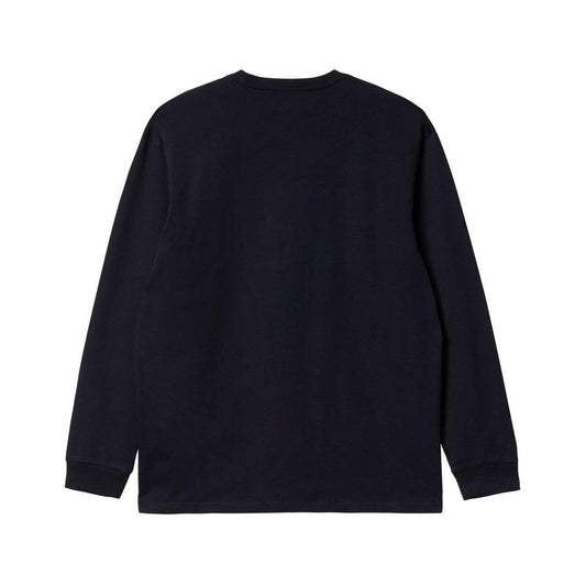 Chemises à manches longues pour hommes Carhartt Wip - L/S Chase T-Shirt - Bleu