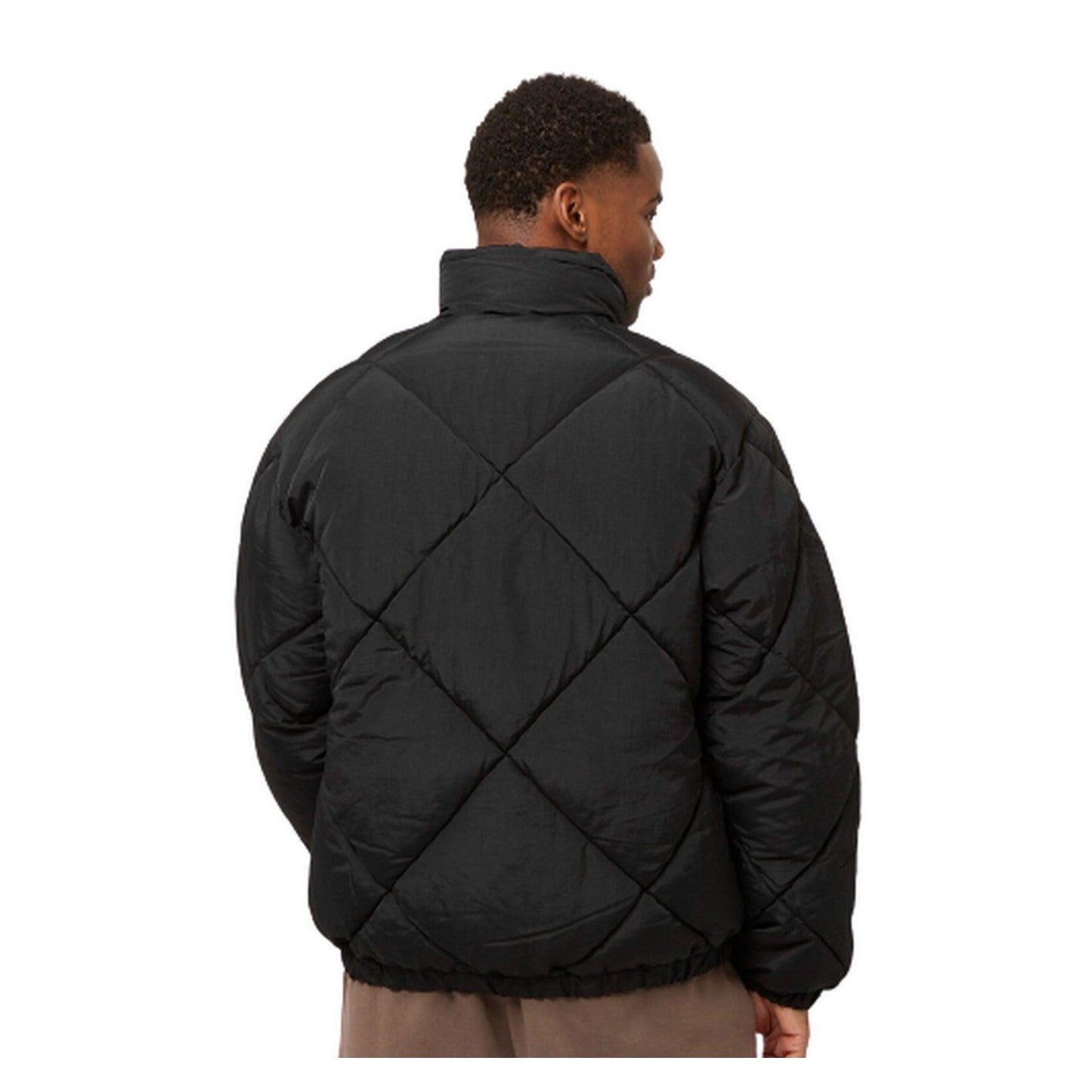 Giacche Uomo Karl Kani - Kk Og Rhombus Puffer Jacket Black - Nero