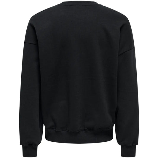 Sudaderas de hombre Only & Sons - Onsturner Life Vtg Crew Neck Sweat Noos - Negro
