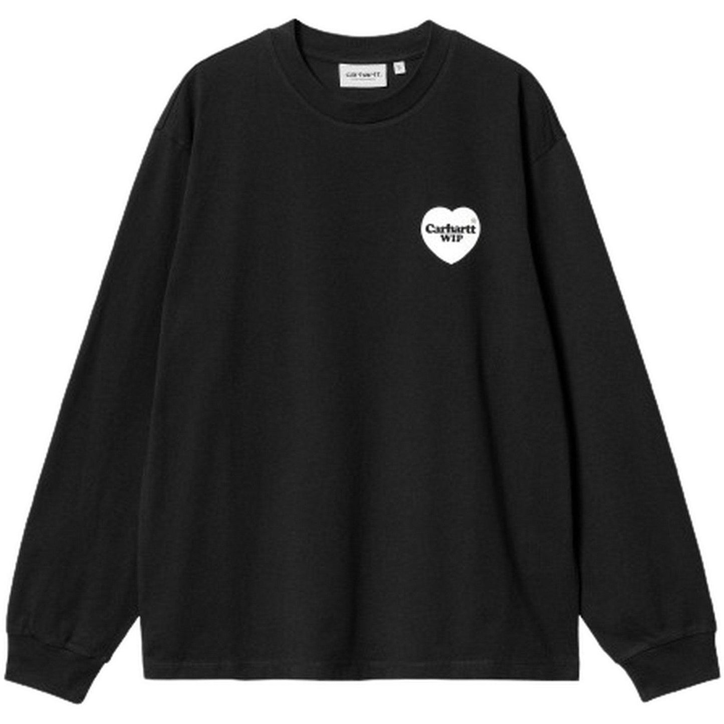Maglie a manica lunga Donna Carhartt Wip - W' L/S Heart Bandana T-Shirt - Nero