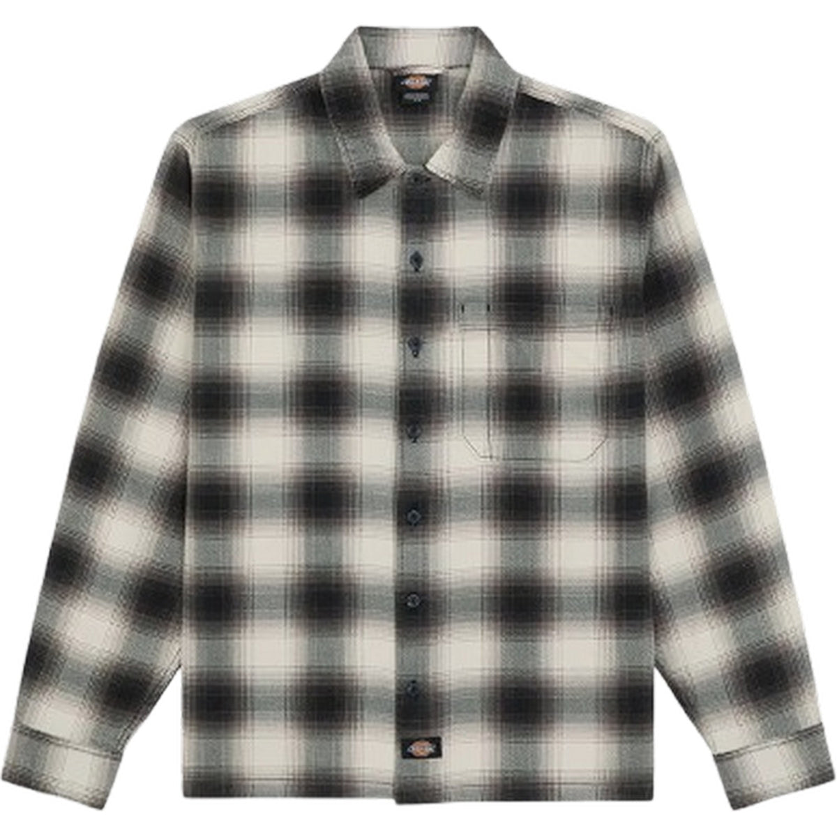 Camicie casual Uomo Dickies - Gulfport Flannel Shirt - Nero