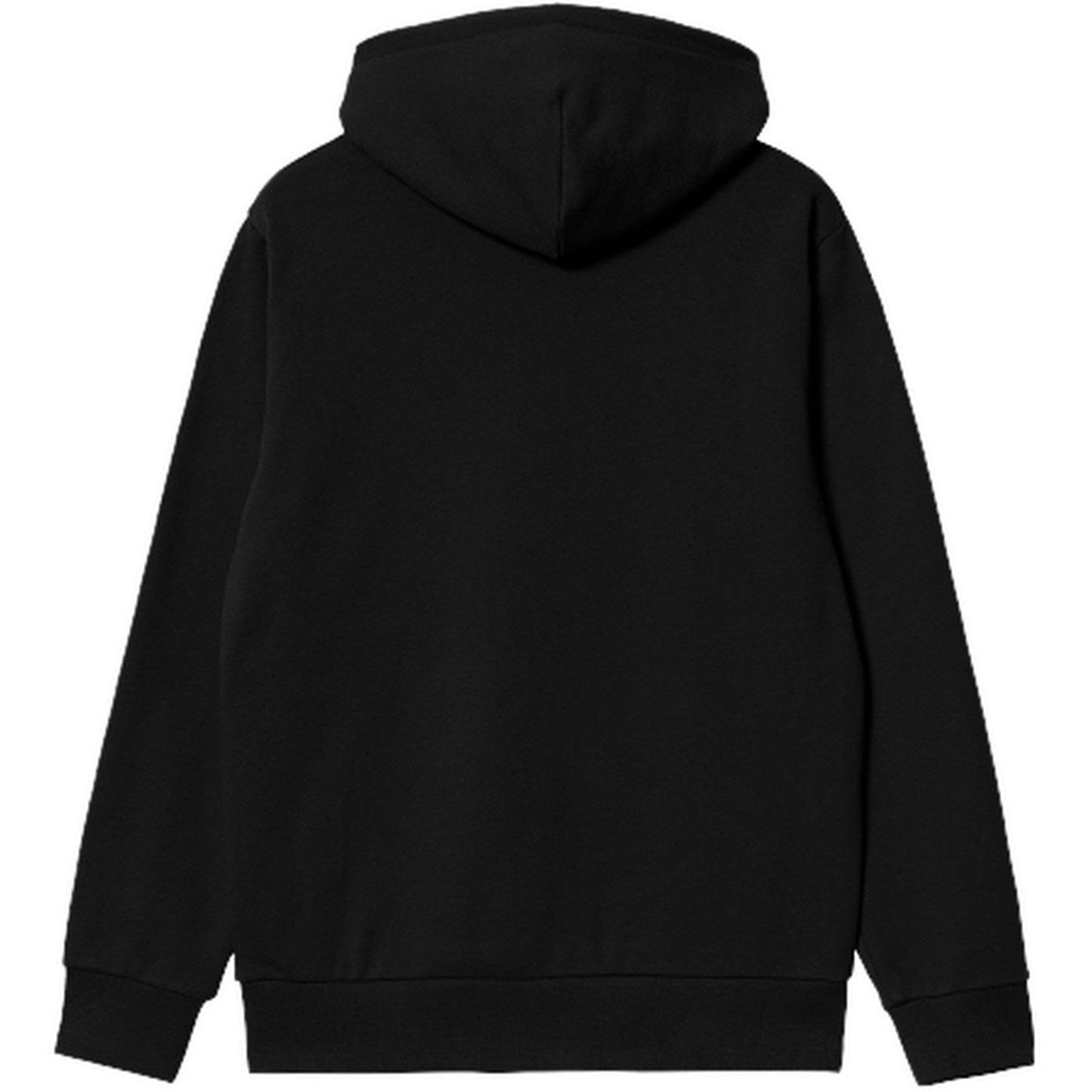 Felpe con cappuccio Uomo Carhartt Wip - Hooded Script Embroidery - Nero