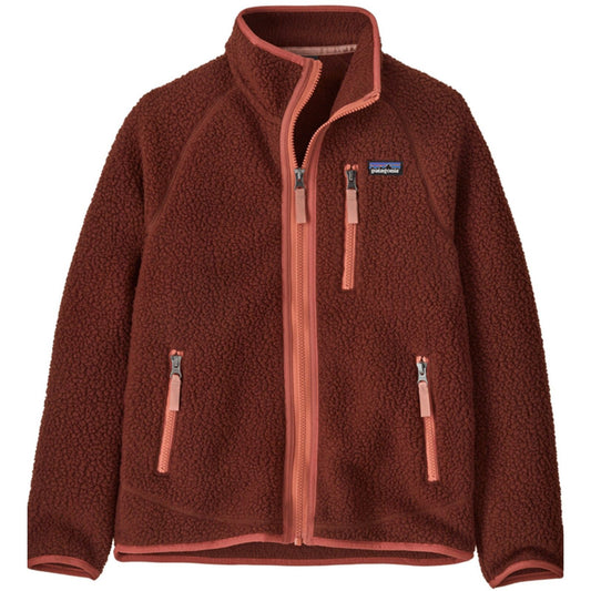 Patagonia Boy Jackets - Garçon Retro Pile Jkt - Marron