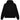 Felpe con cappuccio Uomo Dolly Noire - Asso di Denari Hoodie - Nero