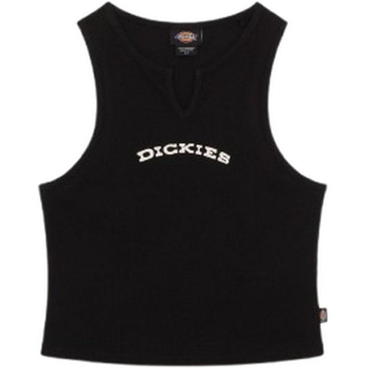 Canotte e top Donna Dickies - V Neck Top W - Nero