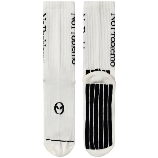 Skarpetki męskie NO PROBLEM - No Problemo Sock - Białe