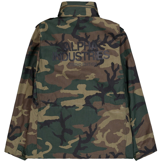 Giacche Uomo Alpha Industries - Studio M-65 Camo - Camouflage