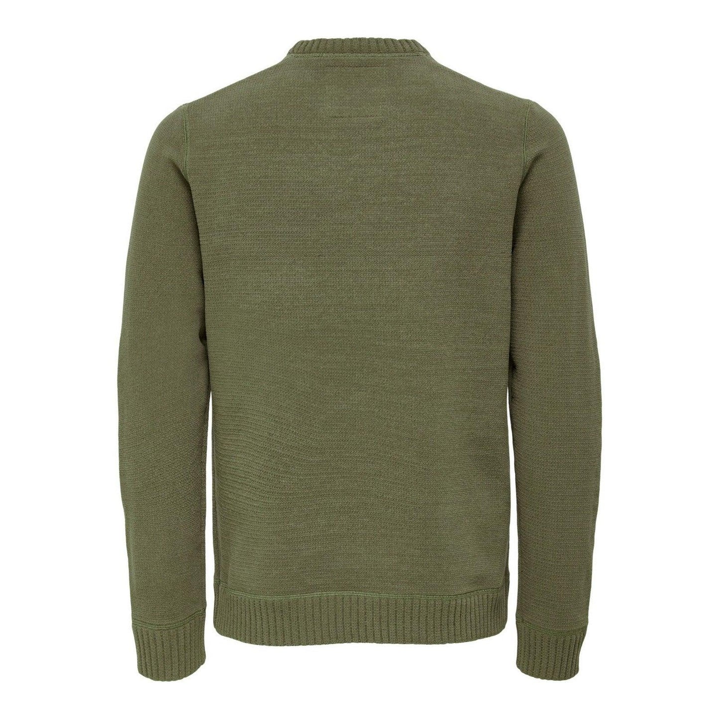 Felpe senza cappuccio Uomo Only & Sons - Onsese Life Reg 7 Knit - Verde