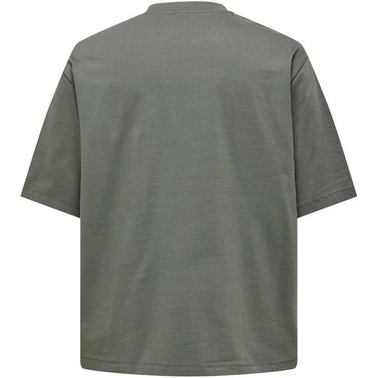 T-shirt Uomo Only & Sons - Onsmillenium Ovz Ss Tee - Verde
