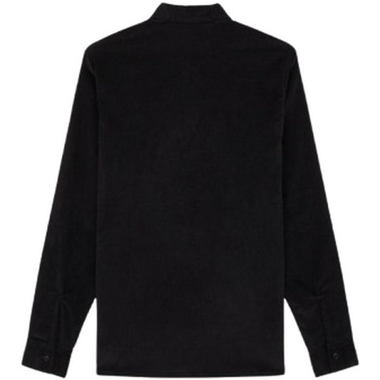 Camicie casual Uomo Dickies - Corduroy Shirt Ls - Nero