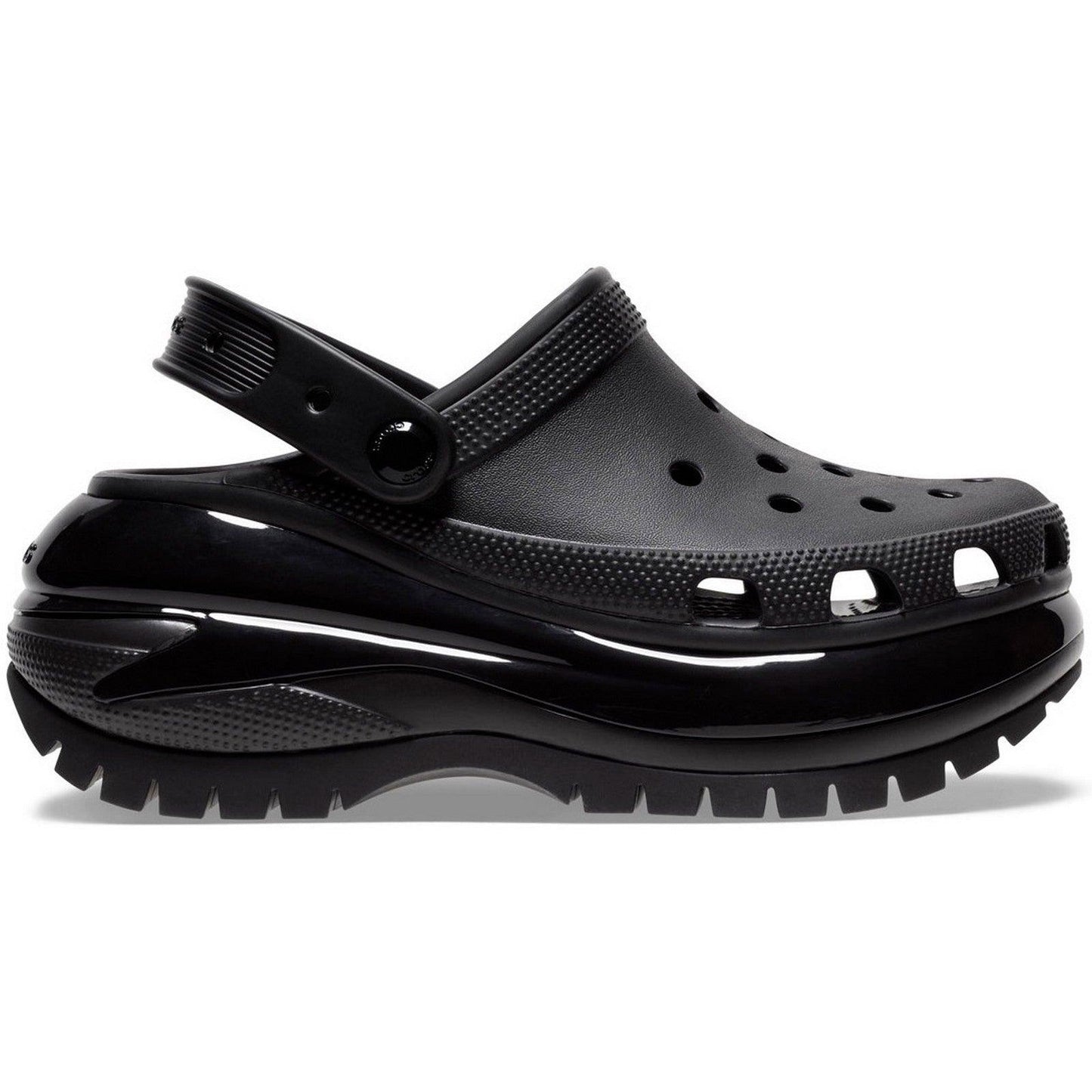 Zoccoli e sabot Unisex Crocs - Classic Mega Crush Clog W - Nero