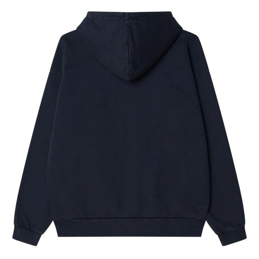 Felpe con cappuccio Uomo Obey - Lowercase Pigment Hood Fleece - Blu