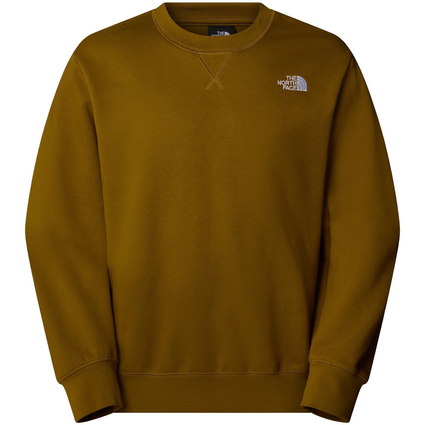 Męskie bluzy z kapturem The North Face – M Essential Relaxed Crew – zielone