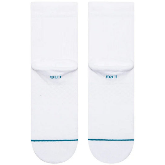 Stance Unisex Socken – Icon Quarter – Weiß