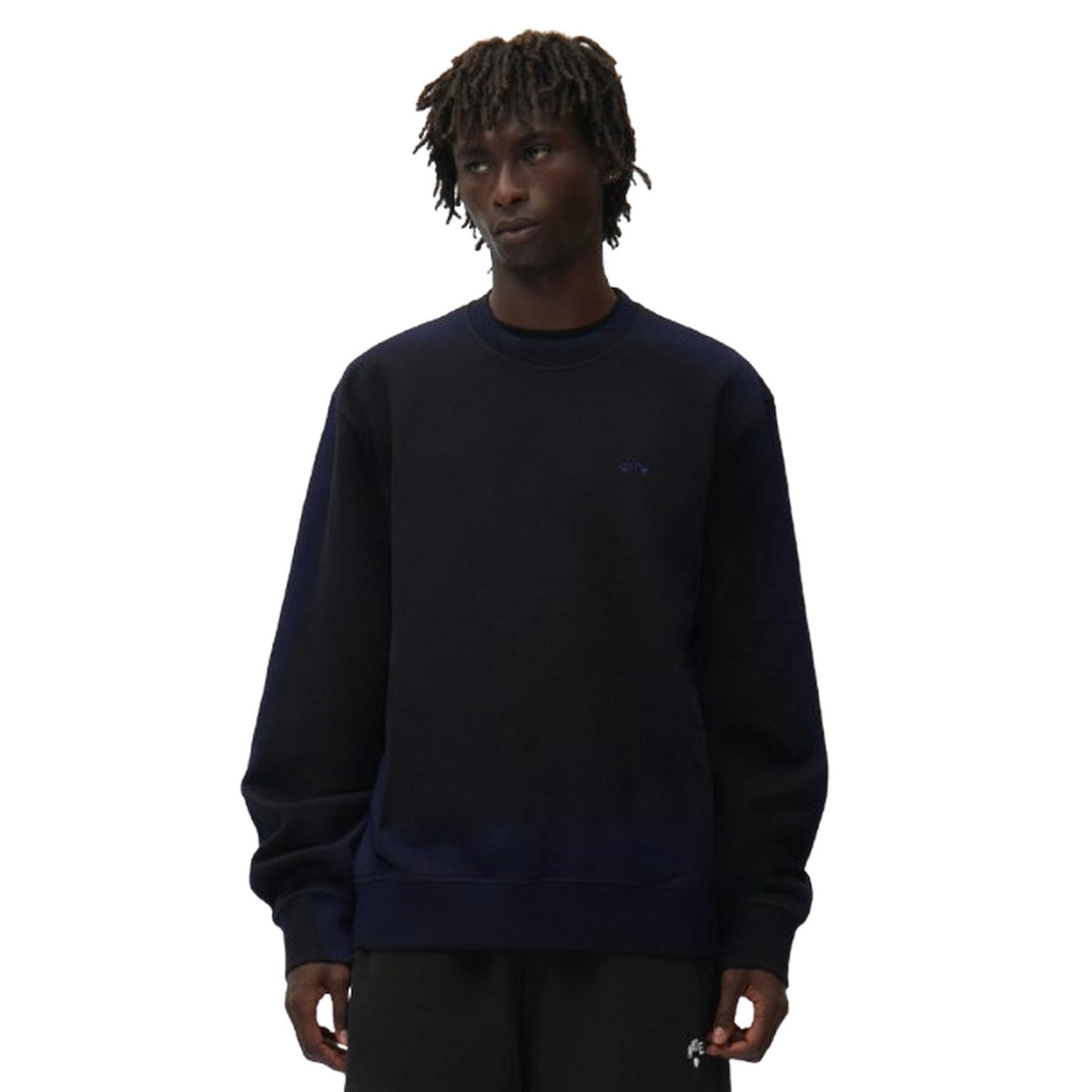 Felpe senza cappuccio Uomo Arte Antwerp - Hand Spray Crewneck - Nero