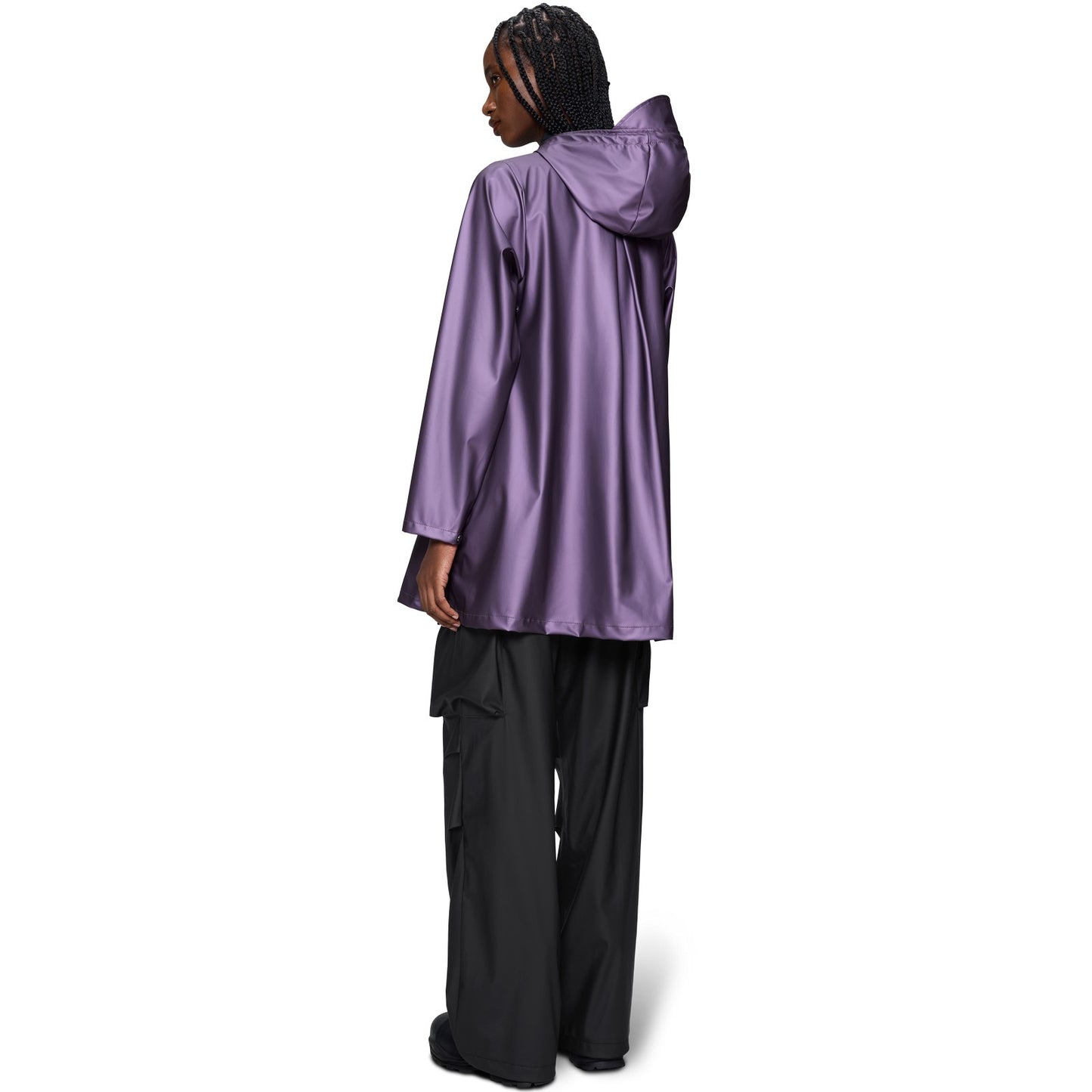 Giacche impermeabili Donna Rains - A-Line W Jacket W3 - Viola