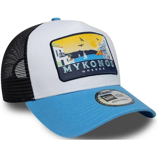 Cappellini da baseball Unisex New Era - Ne Location Patch Trucker - Multicolore