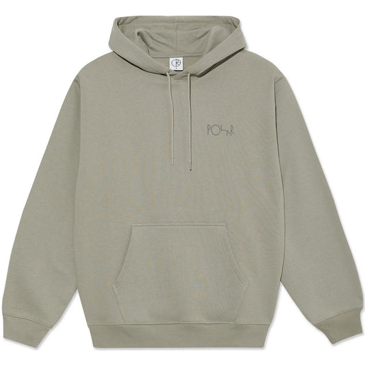 Felpe con cappuccio Uomo Polar - Dave Hoodie Stroke Logo - Grigio