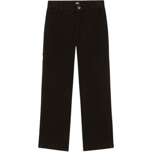 Dickies Unisex Boys Pants - Kids Carpenter Pant - Black