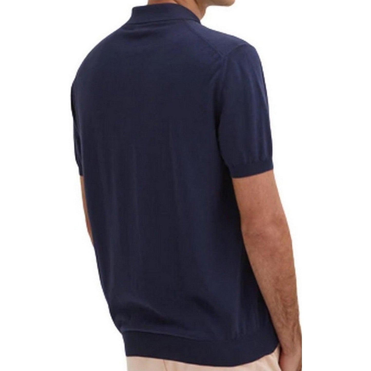 Polo para hombre Baracuta - Ss Polo Knit Cotton Garment Dyed - Azul