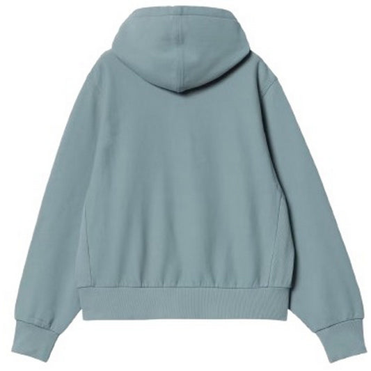 Carhartt Wip Women's Hoodies - W' HD American Script Sweat - Light Blue