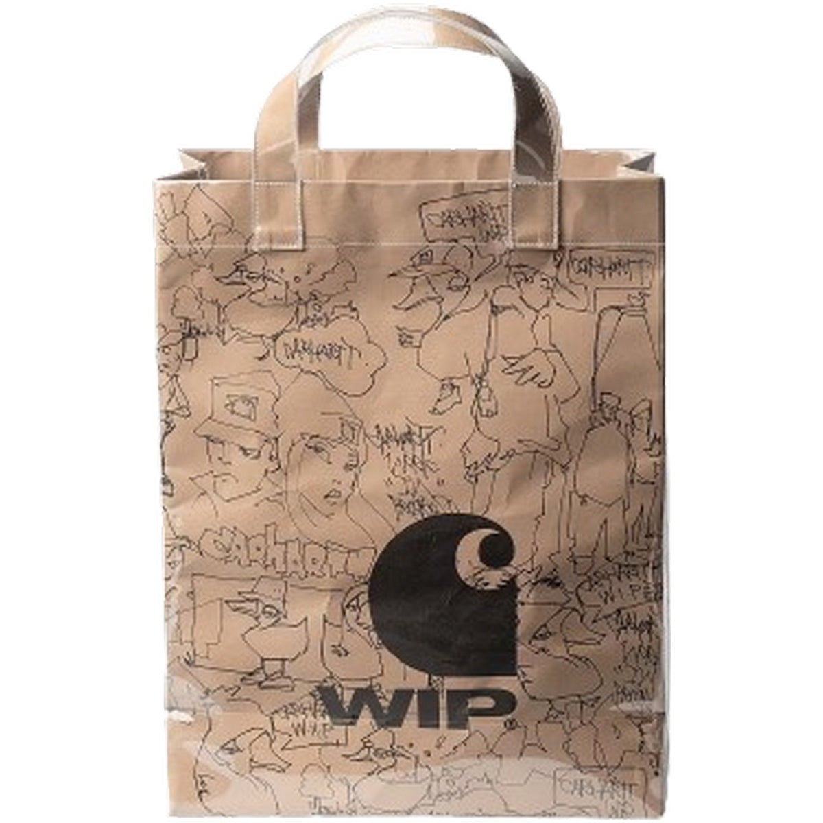 Borse a mano Unisex Carhartt Wip - Blinkerfluid Paper Bag - Marrone