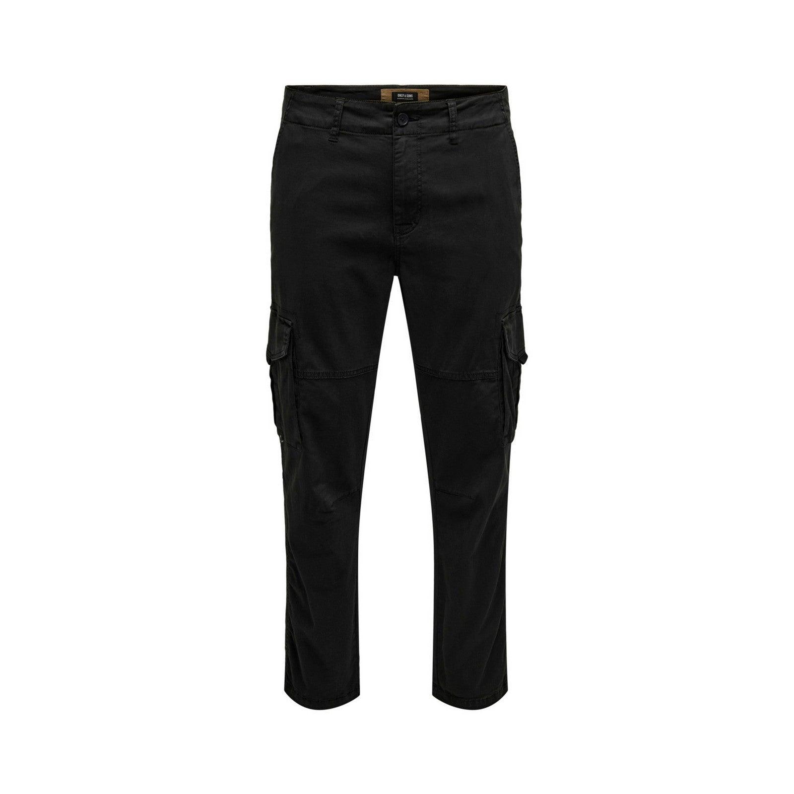 ONLY & SONS - Pantaloni cargo affusolati kaki con fondo elasticizzato ONLY & SONS - Pantaloni cargo affusolati kaki con fondo elasticizzato