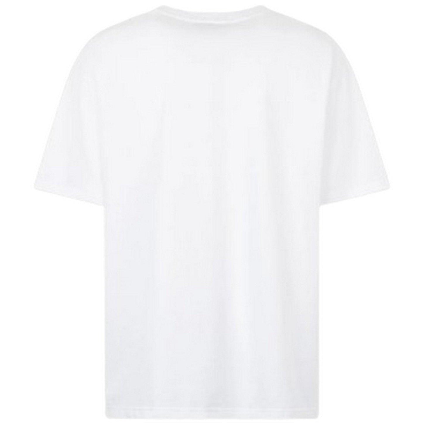 T-shirt Uomo Vision of Super - White Basic T-Shirt With Black Logo - Bianco