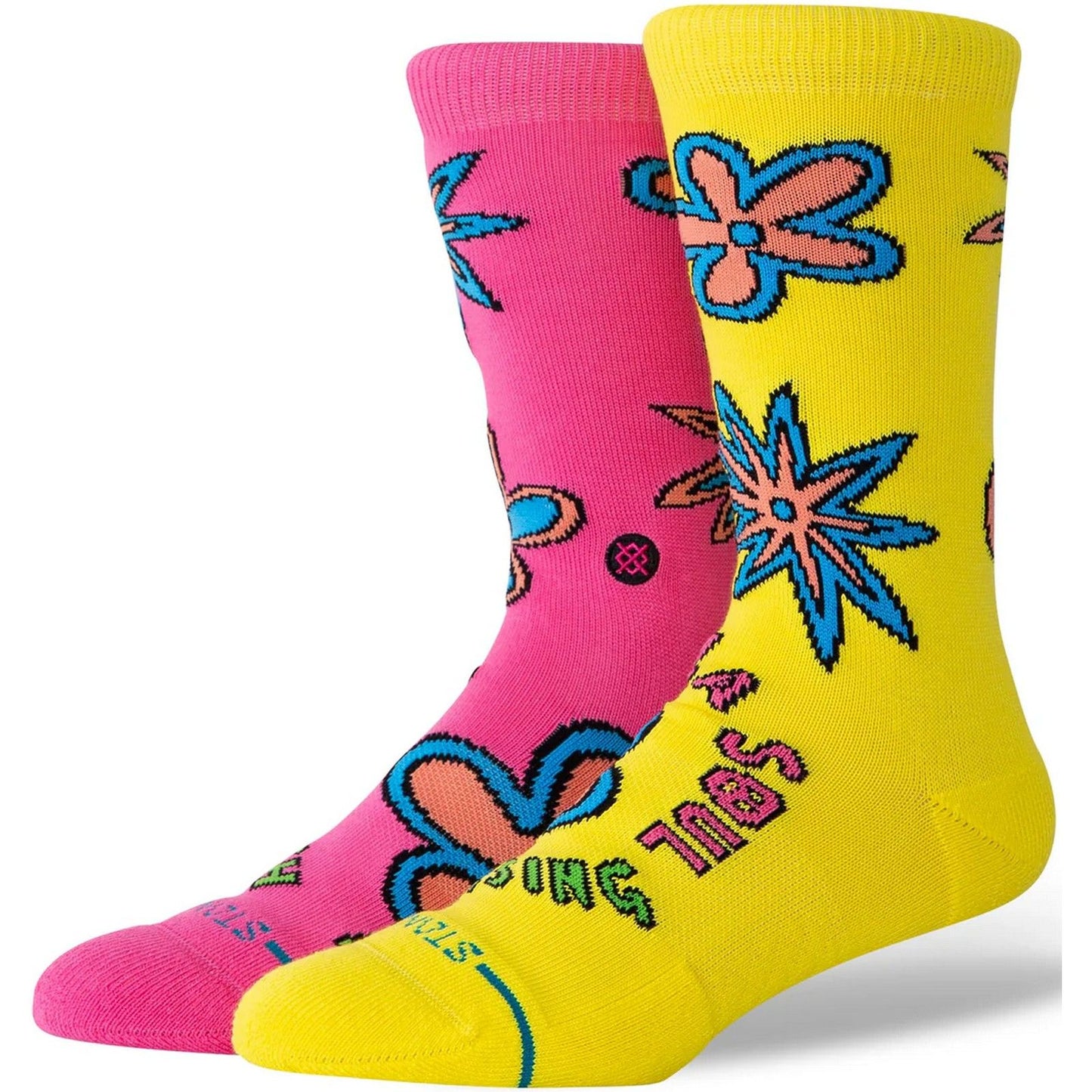Calze Unisex Stance - 3 Feet High Crew - Multicolore