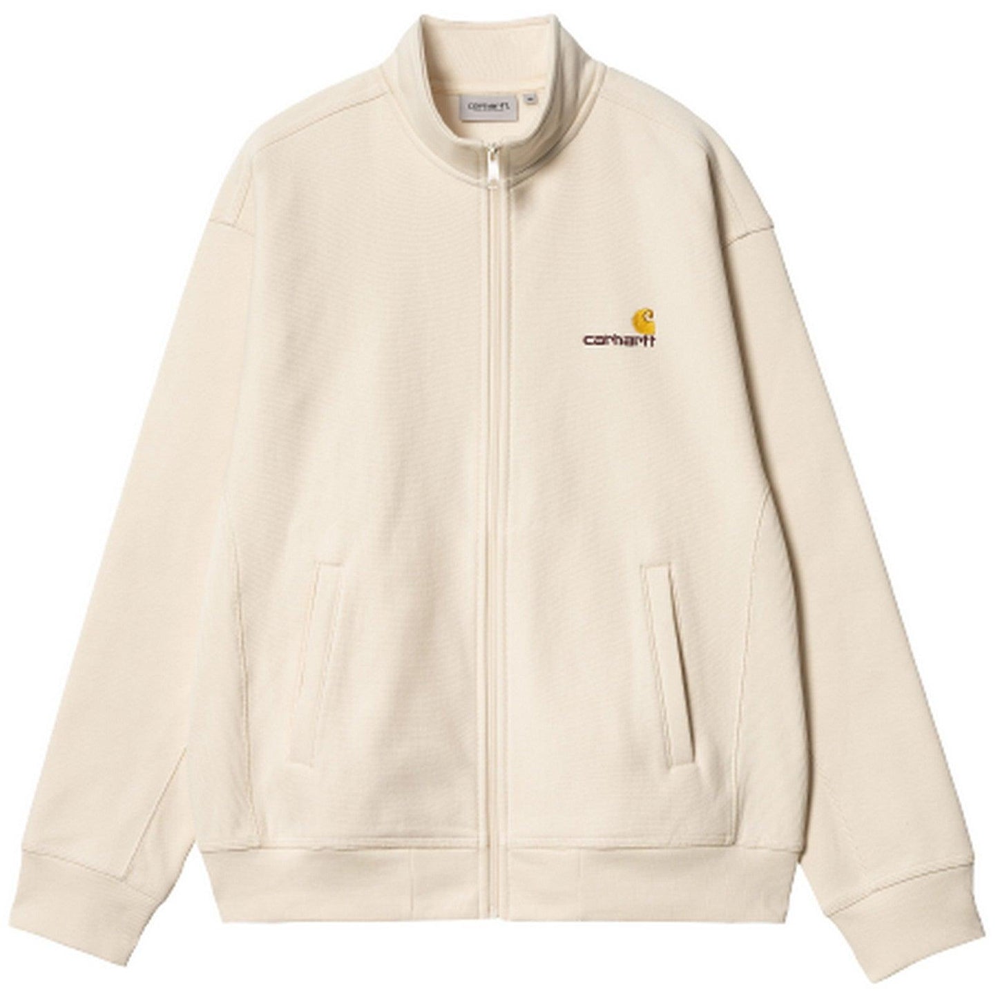 Felpe senza cappuccio Uomo Carhartt Wip - American Script Jacket Cotton/Polyester Sweat - Bianco