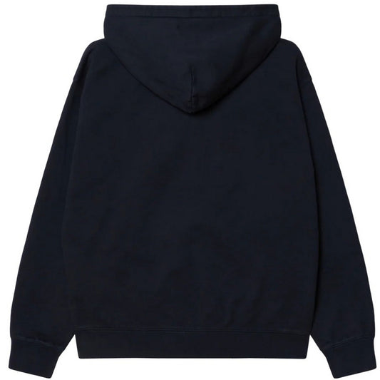 Obey Sweats à capuche pour hommes - Polaire à capuche zippée Margin Faded - Bleu