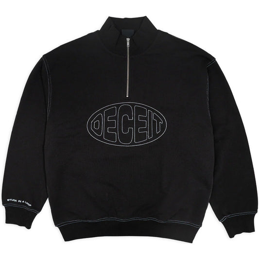 Maglie Uomo Deceit - Gogogo Mid Zip - Nero